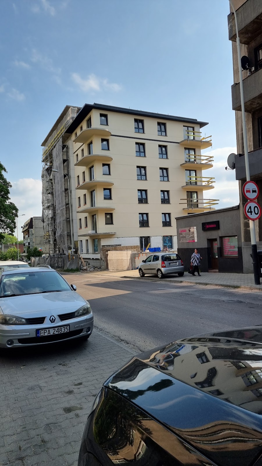 Inwestycja przy ulicy w centrum Pabianic